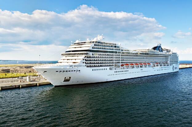 MSC Magnifica of MSC Cruises in Copenhagen, Denmark